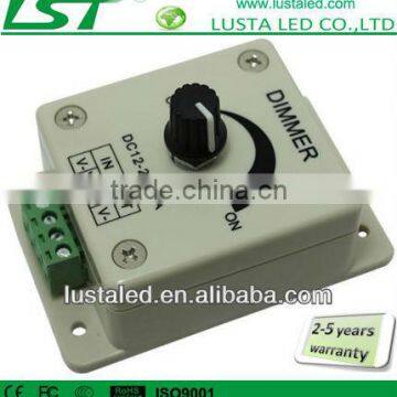 12V 24V 8A LED Dimmer Switch, PWM Digital Dimming,LED Dimmer Controller