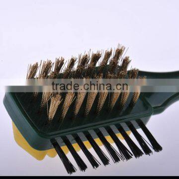 Shoe Polish Brush/ Stainless Steel Hair Shoe Polish Brush