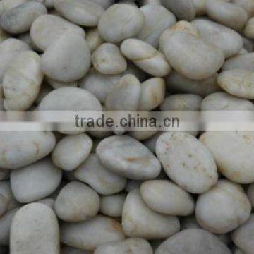 white pebble stone