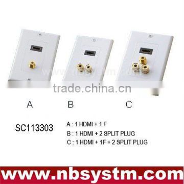 AV Wall Plate