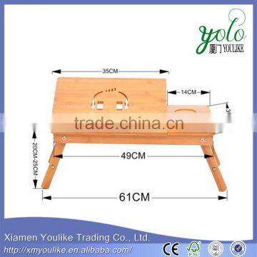 Convenient Design Bamboo Folding Desk Bamboo PC/computer Desk photo-2