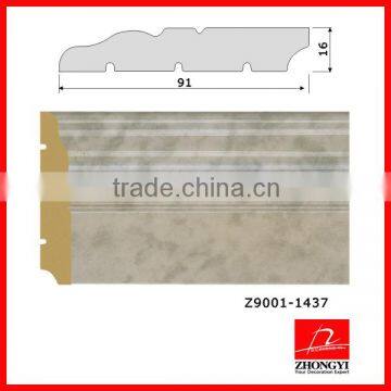 PS foam decorative moulding/PS skirting board