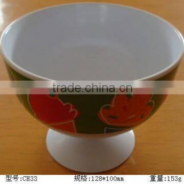 Melamine nice design large plastic cups