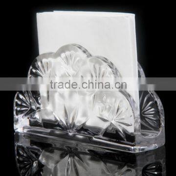 Glass Napkin Ring Glass Napkin Holder Glass Card Holder Restaurant Napkin Holder photo-2