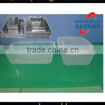Plastic injection thin-wall lunch box mould