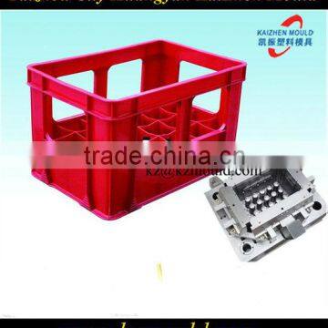 Precise plastic injection 15 bottles coke crate mould