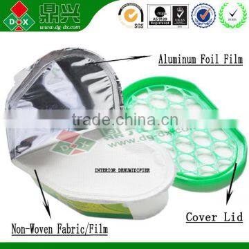 Household 180g Calcium Chloride Desiccant Scent Dehumidifier Box 400ml photo-3