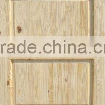 knotty pine solid wood door