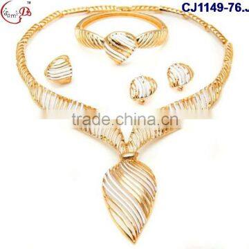 CJ1149-(74-79) Different Color Jewelry Gold Plating Wedding/evening Party Ladies Jewelry Set photo-3