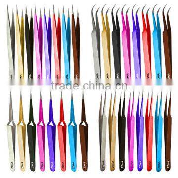 2014 Top Models Of Eyelash Extension Tweezers / Get Best Tweezers With Your Brand Name From Pakistan