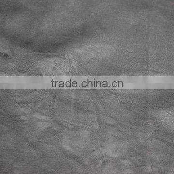 100% Viscose PU Leather Fabric for Clothing and Jacket Garment