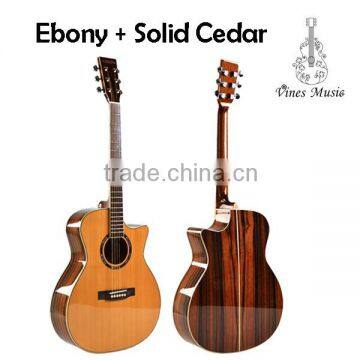 41 inch New Solid Wood Acoustic Guitar with OM shape