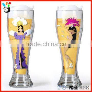 Some Like It Hot Brazilian Samba Style Drinkingware Unique Design Pilsner Beer Glass 12oz Or 14oz