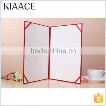 Design Colorful Red Cover Paper Office Stationery File Folder photo-2