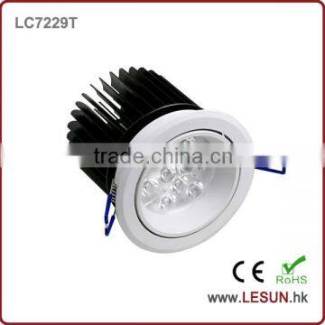 China manufacturer 9*3w led ceiling downlights LC7212Y