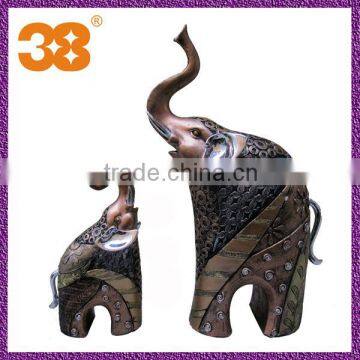 indian bronze sculpture elephant metal sculpture elephant