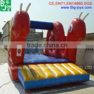 HOT PVC Funny giant inflatable bouncer, snail inflatable bouncer, outdoor inflatable bouncer