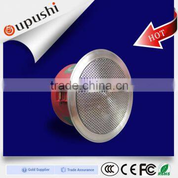 Free samples coaxial pa sound system waterproof mini speaker ceiling