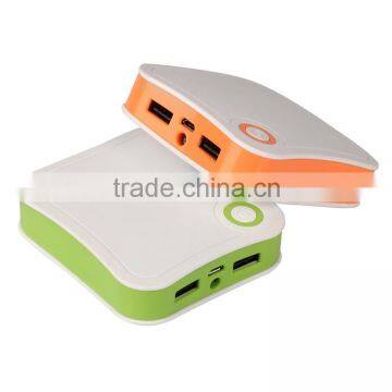 Full Capacity 10400mah Universal 2a Output Portable Power Bank