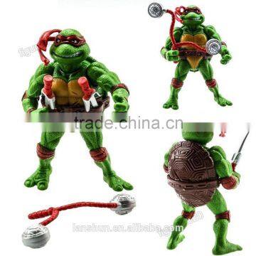6PCS Teenage Mutant Ninja Turtles TMNT Master Splinter/Da Vinci Classic 5" Action Figure Loose photo-2