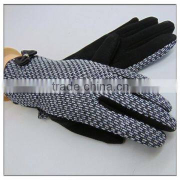 Baoding New Fashion Woman Wool Felt Knitted Gloves