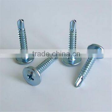 carbon steel zinc plated truss self drilling screw