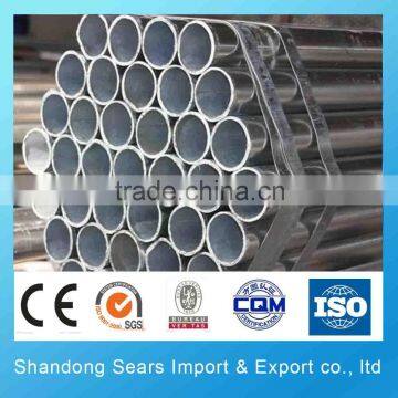 schedule 20 galvanized steel pipe / galvanized steel pipe balcony railing DIN1629/4