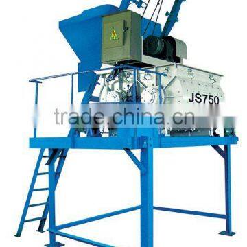 JS750 concrete mixer cement mortar mixer