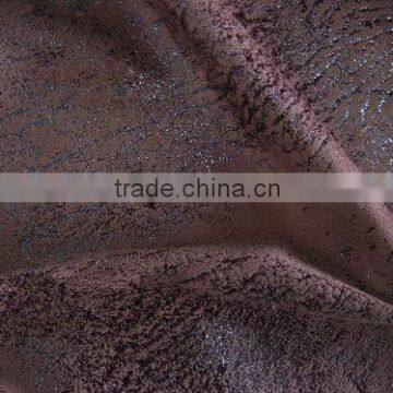 Suede Knitted Fabric/weft Suede Fabrics/stretch Suede Fabric