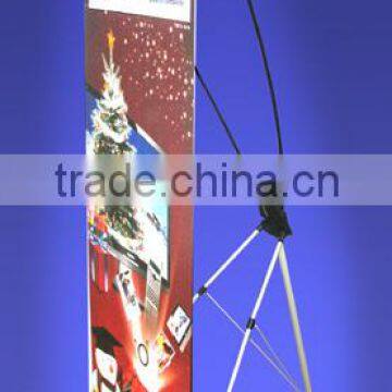 High quality outdoor black material 60*160cm x stand