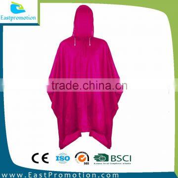 PROMOTIONAL PVC PONCHO RAINWEAR FOR ADULT