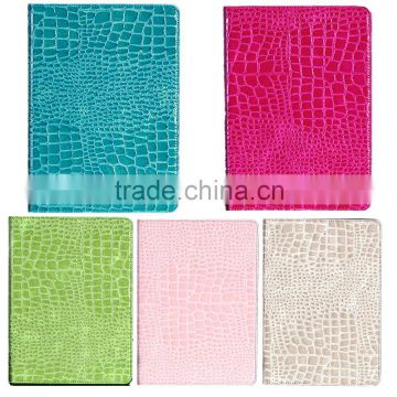 Croco pattern colorful ultra slim case for ipad mini 2/3 from China manufacture