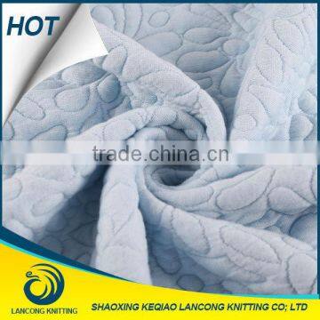 China Supplier Women's Clothing Spandex Clothing Jacquard Velour Fabric