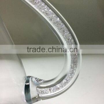 Wine Decanter With Handle Filled Chinese Crystals photo-2