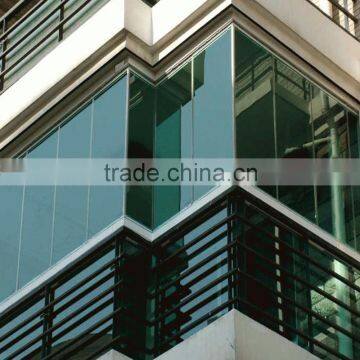 5MM tempered solar glass/curved tempered glass/tempered glass for balcony