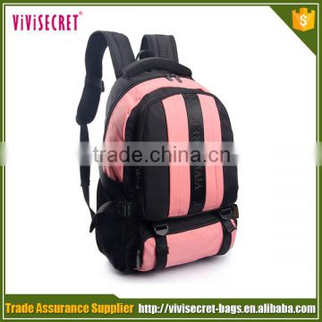 Vivisecret fashion girls cute pink travel luggage backpack