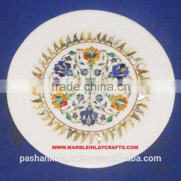 Marble White Plate