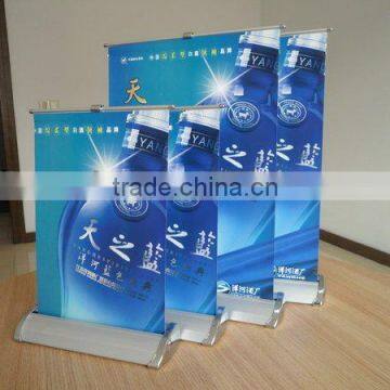 A3 Mini Desktop Roll Up Banners Promotion Banner Stand