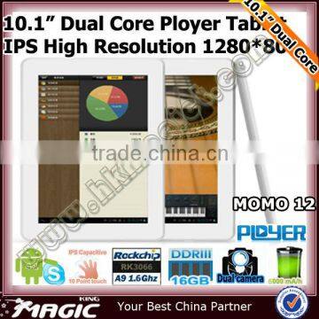 10 Inch Tablet pc Dual Core 3g Android 4.1 MOMO12