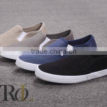 2016 men shoes lots basic formal shoes for men canvas vulcanized shoes