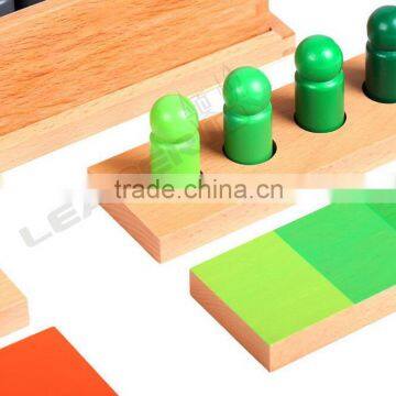 Montessori Educational Toys for Color Resemblance Sorting Task