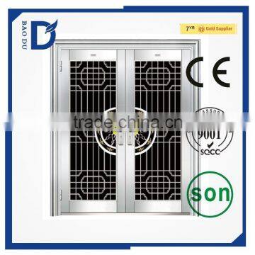 2016 New Type Hot Sale Security Steel Door Durable Decorative Stainless Steel Door Panels photo-4