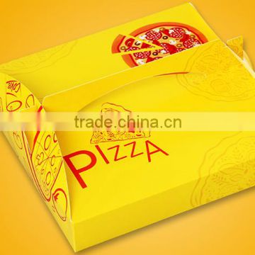 square yellow Pizza Boxes 7inch 9inch 11inch