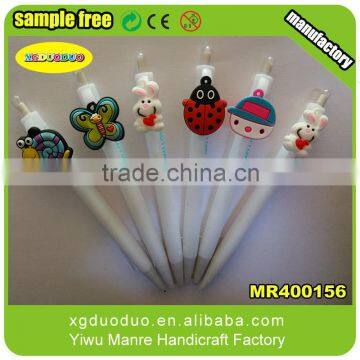 2015 High Quality Soft PVC Pencile Charm/ Pencile Topper and Cheap Fabric Table Toppers photo-2