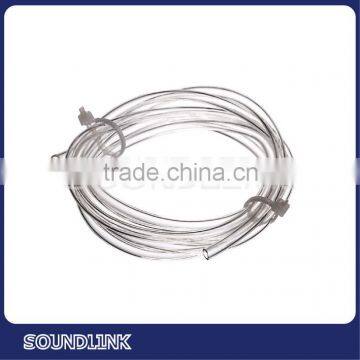 Hot sale Clear PVC tubing hearing aid parts for BTE and earmold