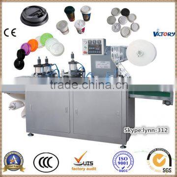 CE Standard Automatic Flatbed Plastic Lid Cover Forming Machine,plastic lid cover thermoforming machine