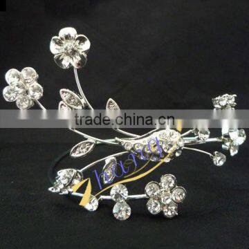 alloy armlet with rhinestone