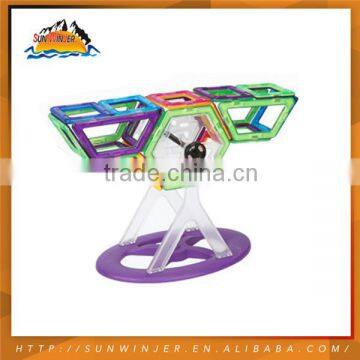 Colorful Unique Design Plastic Construction Toy Sticks Plastic Block