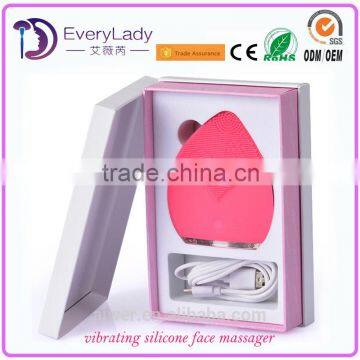 EveryLady silicone best facial cleaning massager