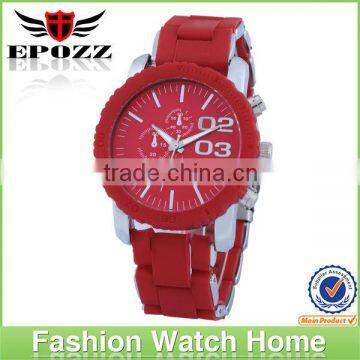 Newest Fashion Ladies Analog Quartz Silicone Nice Watch